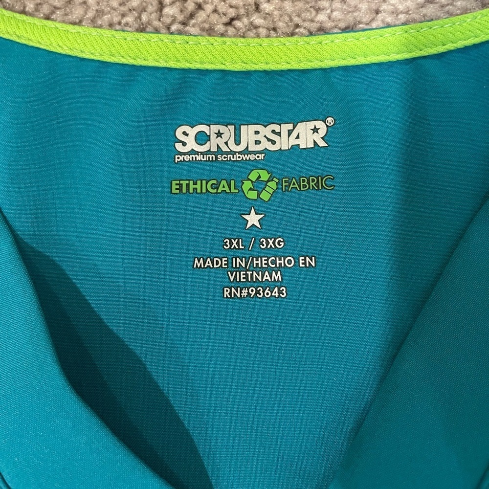 Scrubstar V-neck Scrub Top - Picture 7 of 10